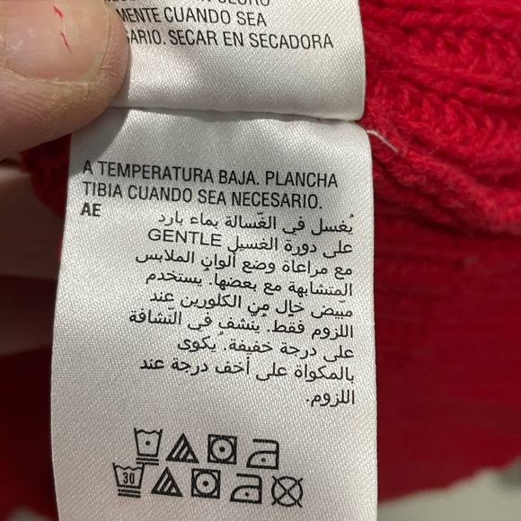 Macy’s Style & Co. Women’s Size Small Red Sweater - Picture 5 of 7